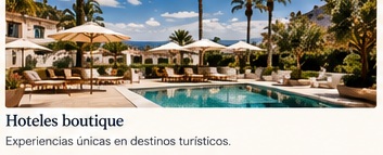 Ilustración de hotel boutique
