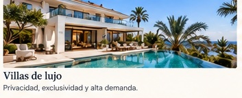 Ilustración de villa premium